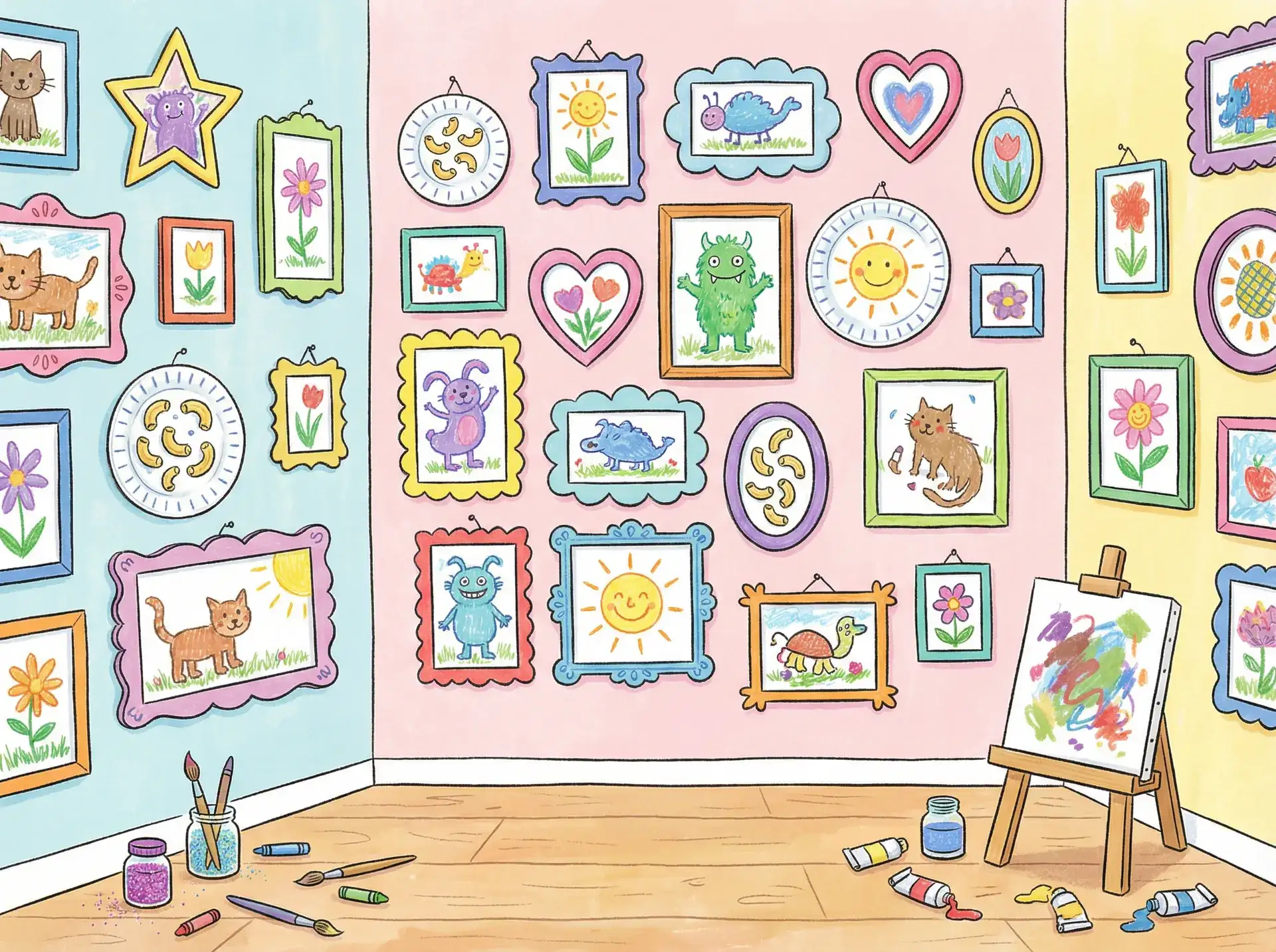 小朋友的彩色画作 - 少妇白洁 小说 创意展示
